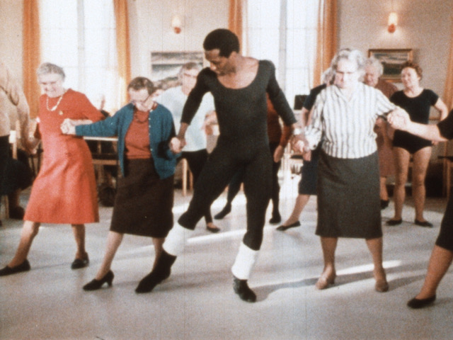 Still from the documentary film Dancing Prophet (1971), Chicago Film Archives.