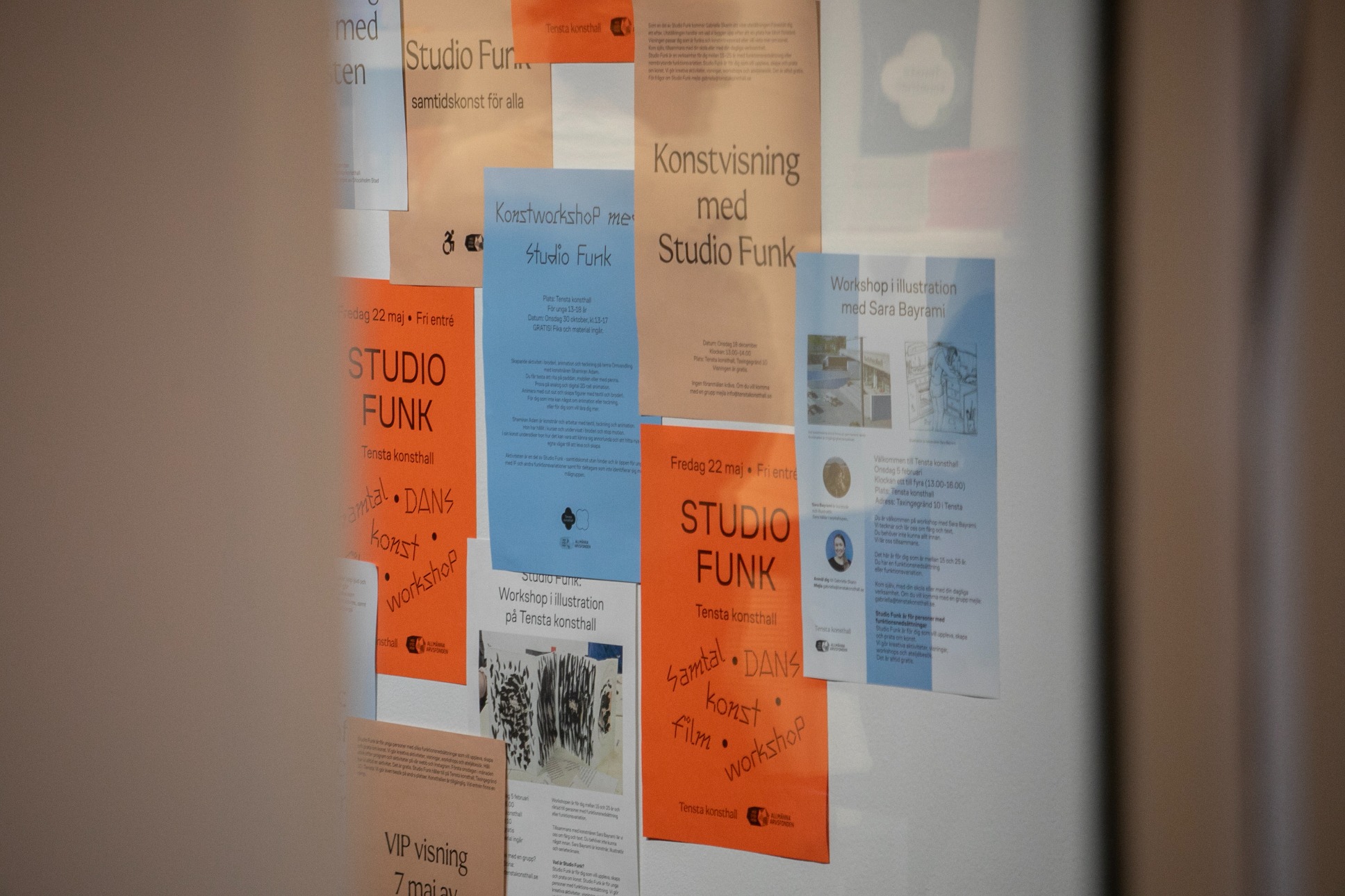 Postervägg Studio Funk